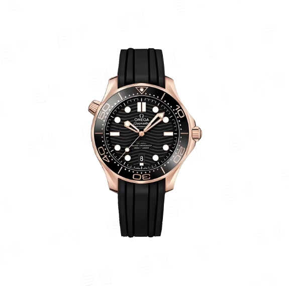 Omega seahorse series 300m diving watch automatic mechanical movement 300m waterproof men's watch Swiss watch 42mm black watch